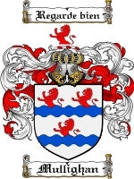 Mullighan coat of arms family crest download