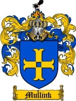 Mullink coat of arms family crest download