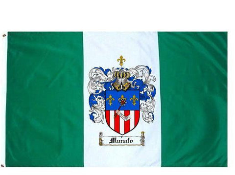 Munafo family crest coat of arms flag