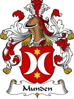 Munden coat of arms family crest download