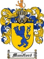 Mundford coat of arms family crest download
