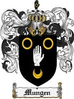 Mungen coat of arms family crest download