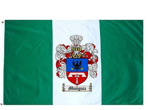 Munguia family crest coat of arms flag