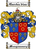 Mungummery coat of arms family crest download