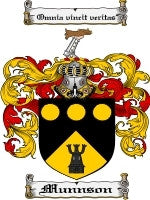 Munnson coat of arms family crest download
