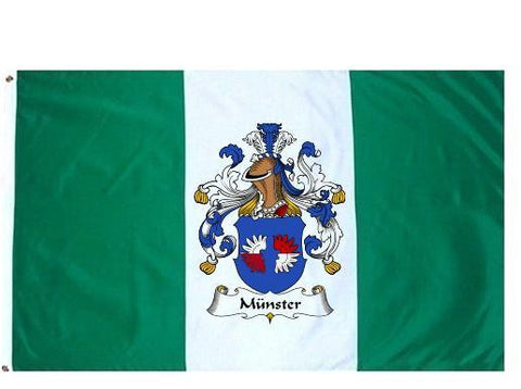 Munster family crest coat of arms flag