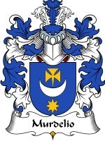 Murdelio coat of arms family crest download