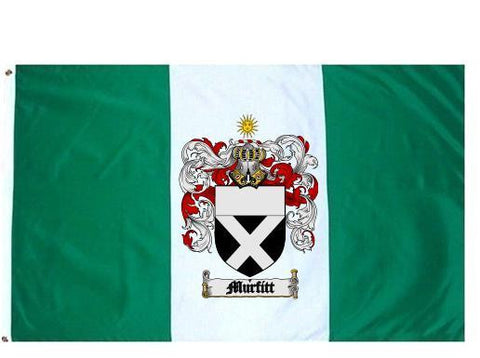 Murfitt family crest coat of arms flag