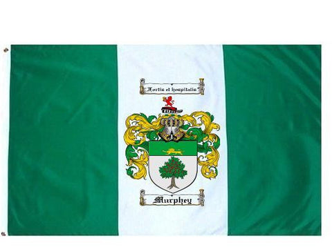 Murphey family crest coat of arms flag