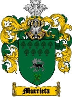 Murrieta coat of arms family crest download