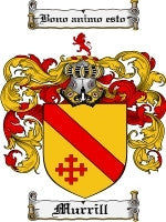 Murrill coat of arms family crest download