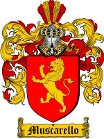 Muscarello coat of arms family crest download