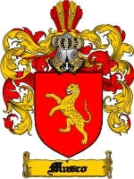 Musco coat of arms family crest download