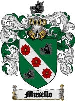 Musello coat of arms family crest download