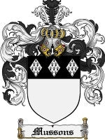 Mussons coat of arms family crest download