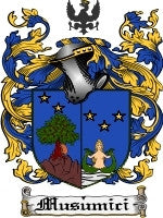 Musumici coat of arms family crest download