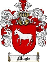 Muyle coat of arms family crest download