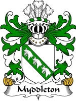 Myddleton coat of arms family crest download