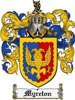 Myreton coat of arms family crest download