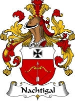 Nachtigal coat of arms family crest download
