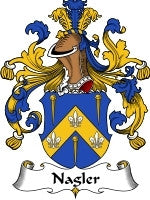Nagler coat of arms family crest download