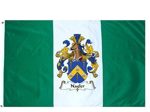 Nagler family crest coat of arms flag