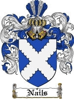 Nails coat of arms family crest download