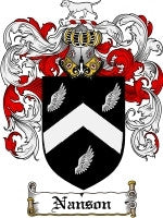Nanson coat of arms family crest download