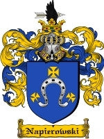 Napierowski coat of arms family crest download