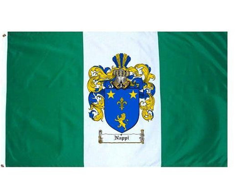 Nappi family crest coat of arms flag