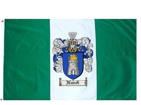 Nardi family crest coat of arms flag