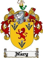 Nary coat of arms family crest download