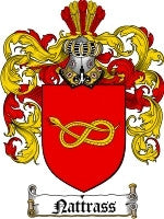 Nattrass coat of arms family crest download