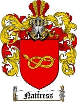 Nattress coat of arms family crest download