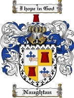 Naughtan coat of arms family crest download