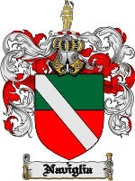 Naviglia coat of arms family crest download