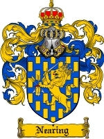 Nearing coat of arms family crest download