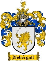 Nebergall coat of arms family crest download