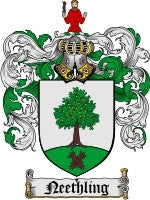 Neethling coat of arms family crest download