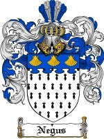 Negus coat of arms family crest download