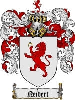 Neidert coat of arms family crest download