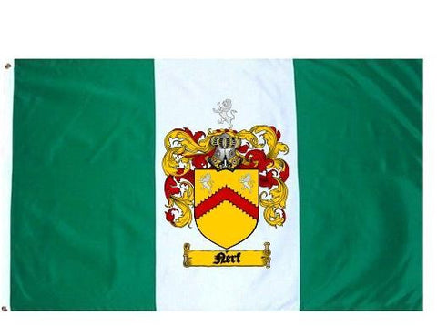Nerf family crest coat of arms flag