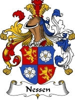 Nessen coat of arms family crest download