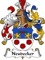 Neudecker coat of arms family crest download