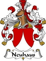 Neuhaus coat of arms family crest download