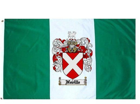 Neville family crest coat of arms flag