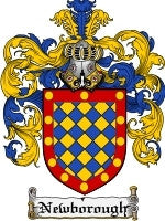 Newborough coat of arms family crest download
