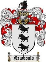 Newbould coat of arms family crest download