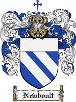 Newboult coat of arms family crest download