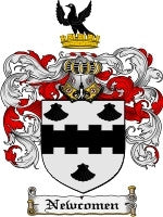 Newcomen coat of arms family crest download